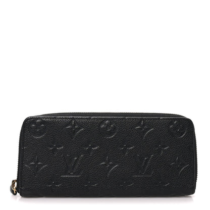 Louis Vuitton Empreinte Clemence Wallet Black 1 of 6