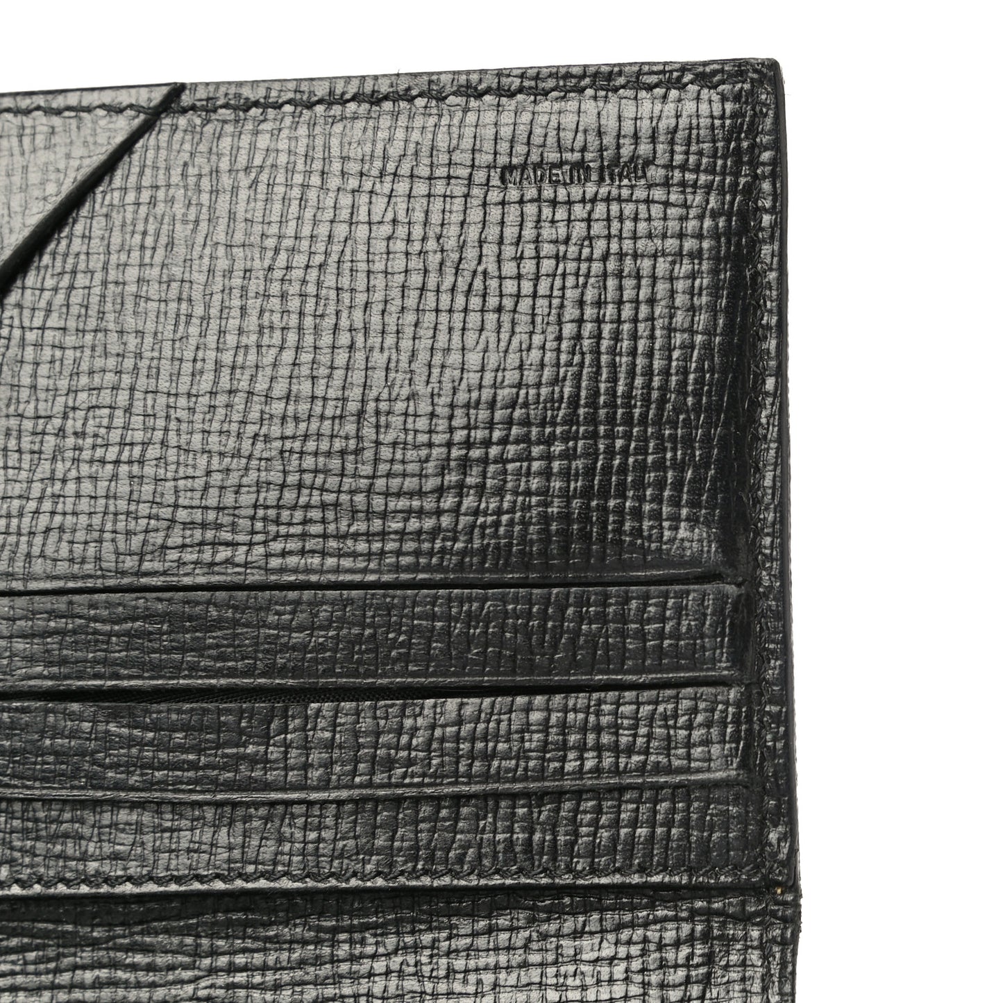 Zucca Spalmati FF Multicolor Continental Wallet Black