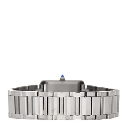 Cartier Stainless Steel 25mm Must de Cartier Tank Quartz Watch 3 of 5