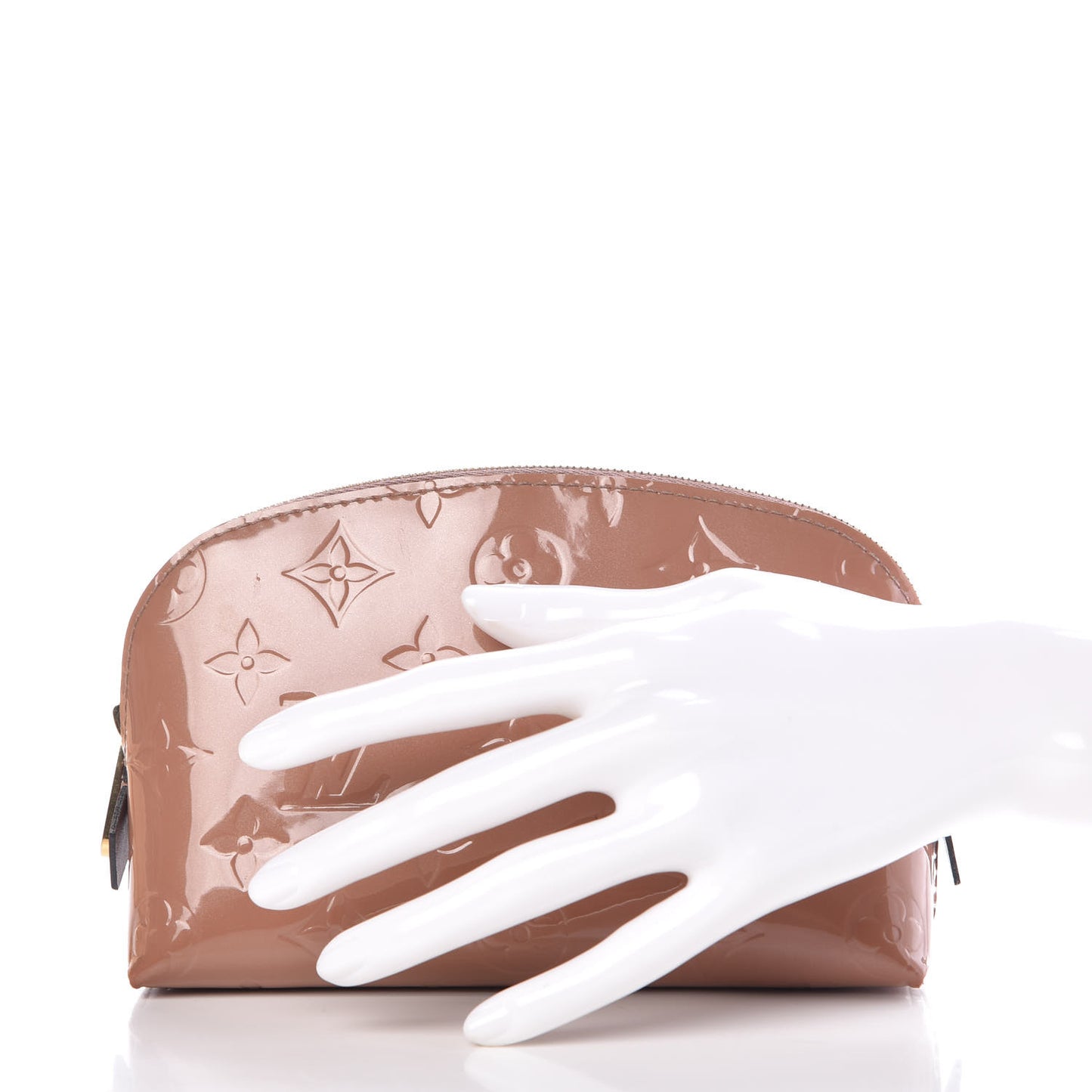 Vernis Cosmetic Pouch Rose Velours