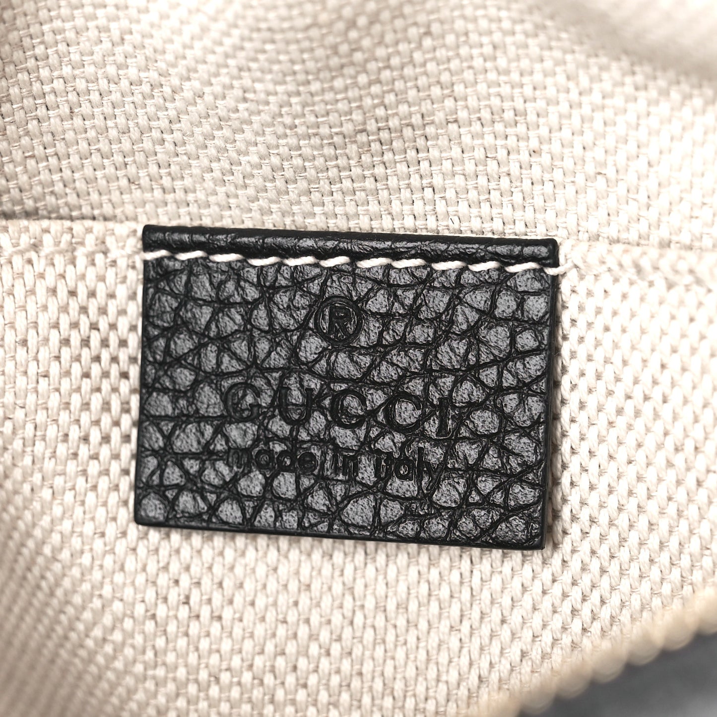 Pebbled Calfskin Small Soho Disco Bag Black