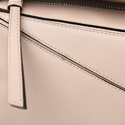 Loewe Calfskin Small Puzzle Bag Light Oat 9 of 12