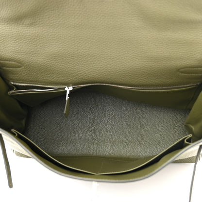 Hermes Togo Kelly Retourne 35 Vert Veronese 5 of 15