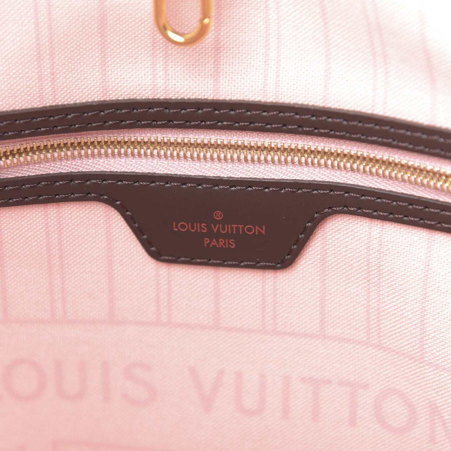 Damier Ebene Neo Neverfull MM Rose Ballerine