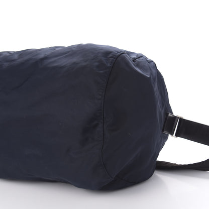 Prada Tessuto Nylon Duffle Blue 6 of 9