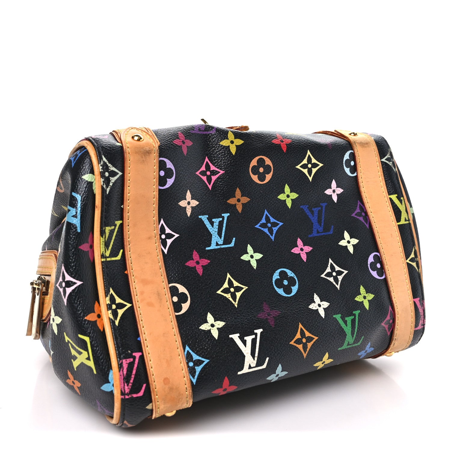 Louis Vuitton Monogram Multicolor Priscilla Black 4 of 12