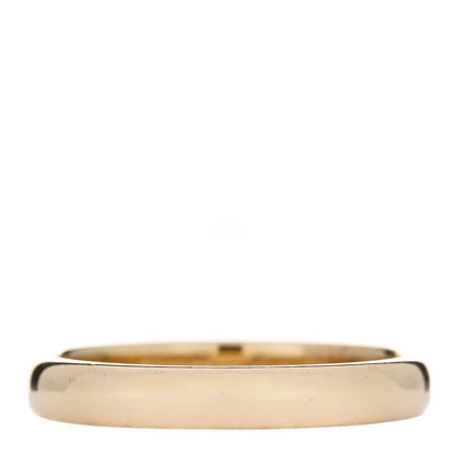 Tiffany 18K Yellow Gold 3mm Classic Wedding Band Ring 55 7.25 1 of 4