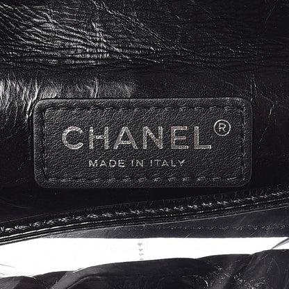 Chanel Crumpled Calfskin PVC Quilted Aquarium Backpack Black 8 of 9