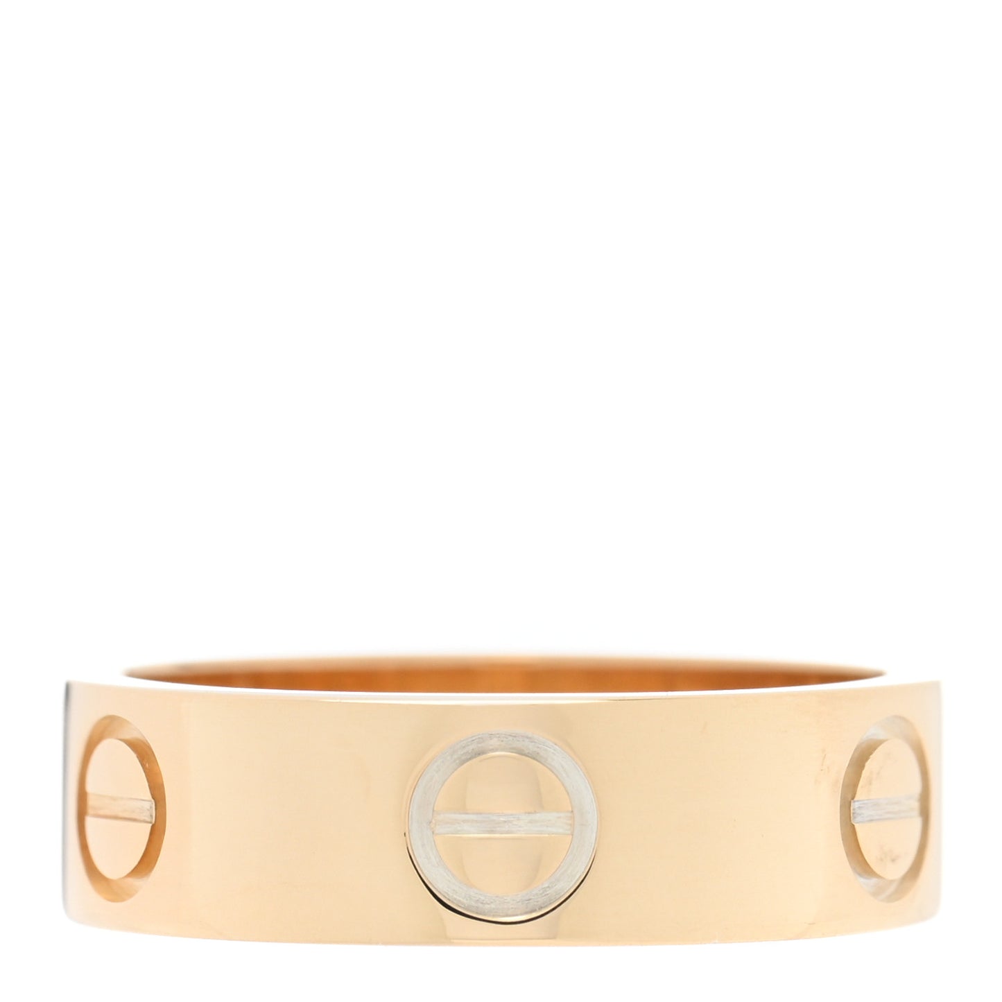 18K Yellow Gold 5.5mm LOVE Ring 52 6