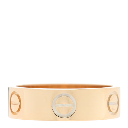 Cartier 18K Yellow Gold 5.5mm LOVE Ring 52 6 1 of 5