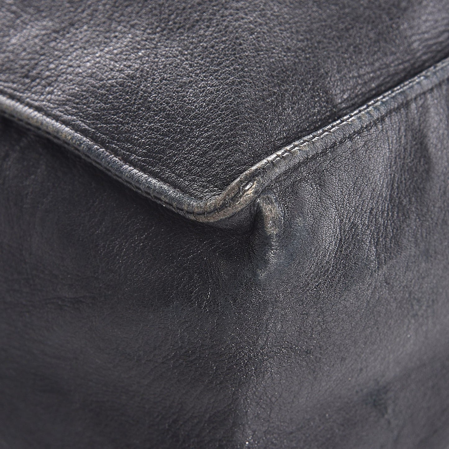 Calfskin CC Tote Black
