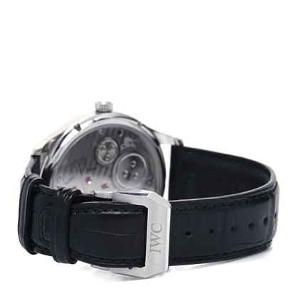 IWC Stainless Steel Alligator 44mm Portugieser Manual Winding Watch IW545405 3 of 6