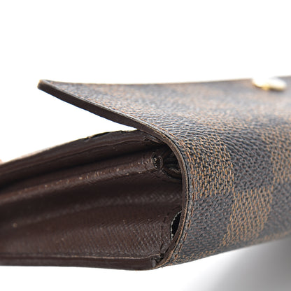 Louis Vuitton Damier Ebene Sarah Wallet 13 of 15