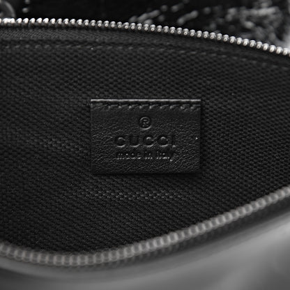 Gucci Patent Shearling Medium Soho Chain Shoulder Bag Black 7 of 11