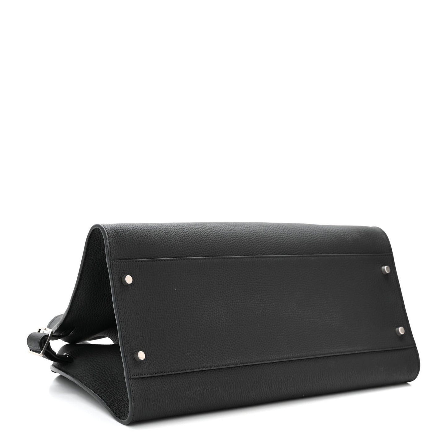 Grained Calfskin EW Margaux Black
