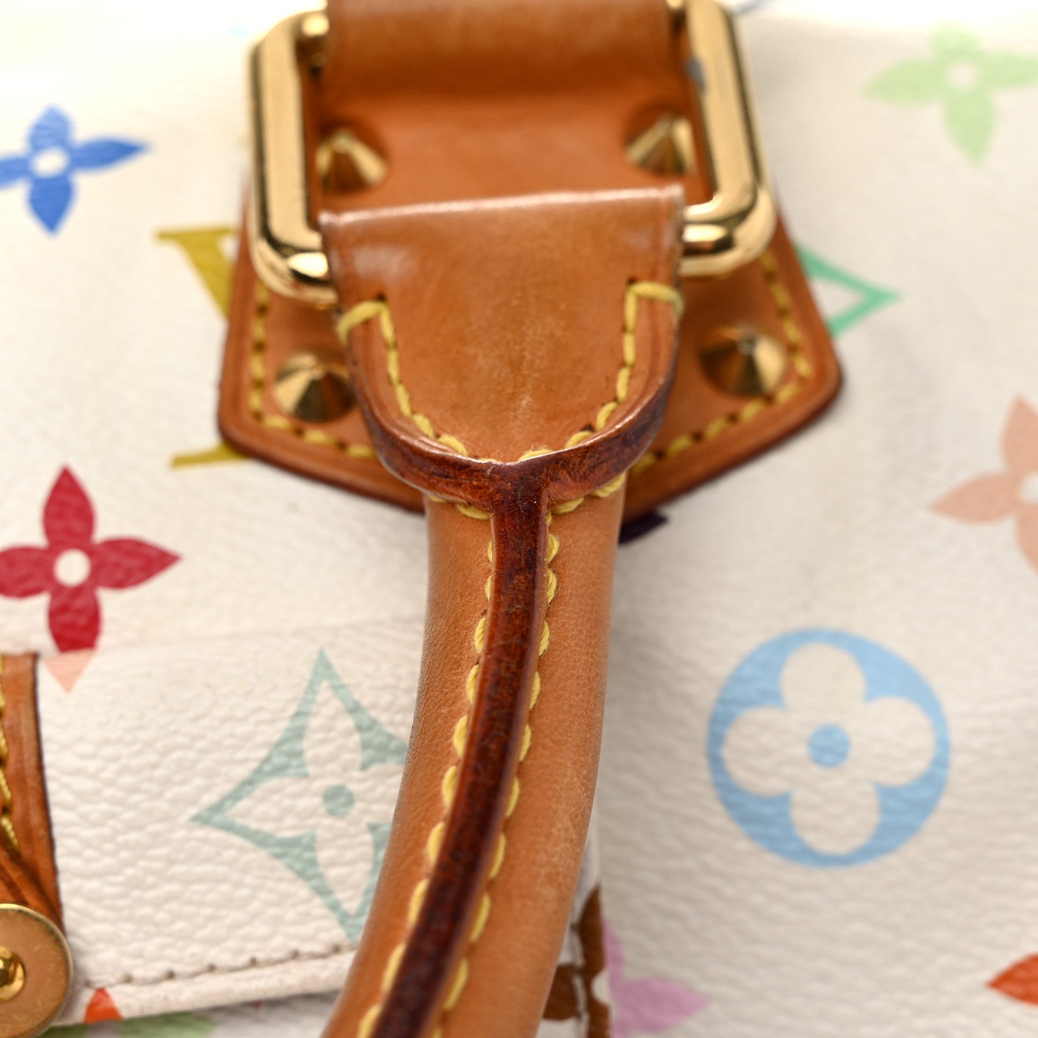 Louis Vuitton Monogram Multicolor Speedy 30 White 9 of 9