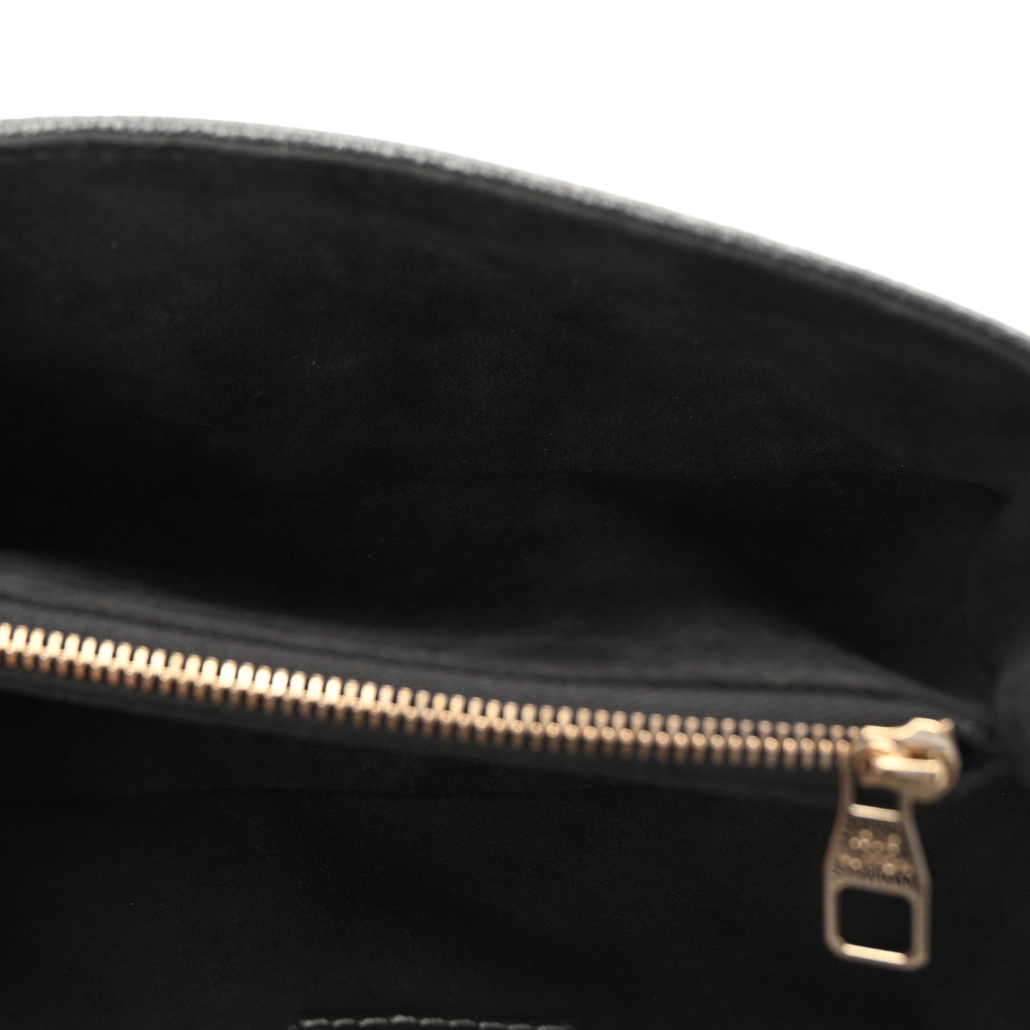 Louis Vuitton Shimmery Empreinte LV Ski Pochette Metis East West Gun Metal 5 of 9