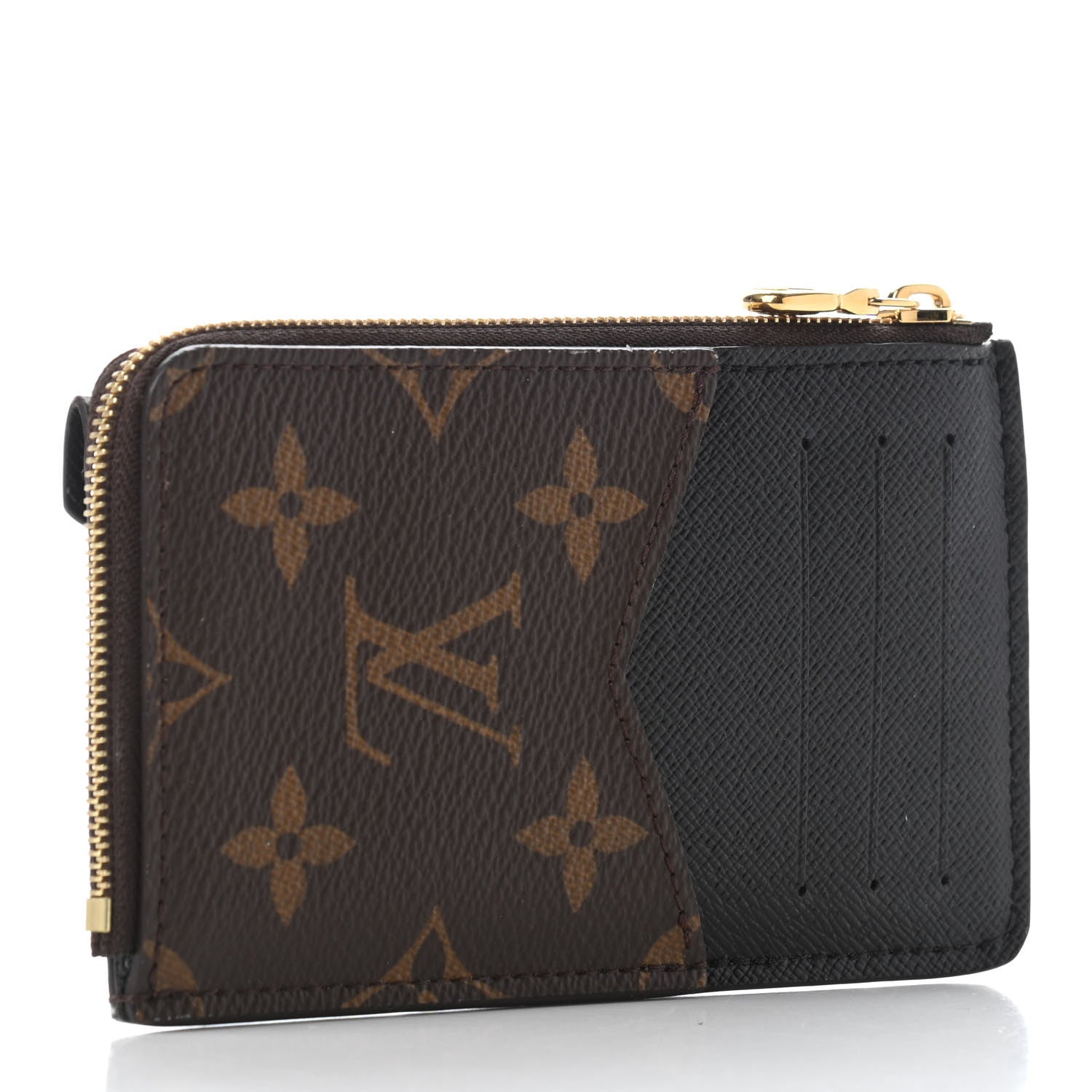 Louis Vuitton Monogram Recto Verso Card Holder Black 3 of 7