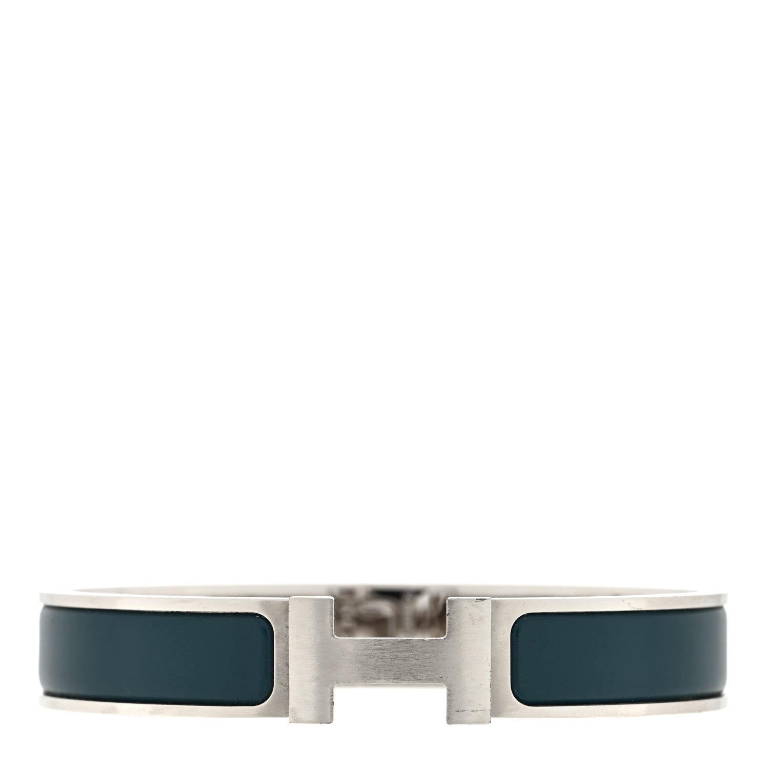 Hermes Matte Enamel Narrow Clic Clac HH Bracelet GM Colvert 1 of 3