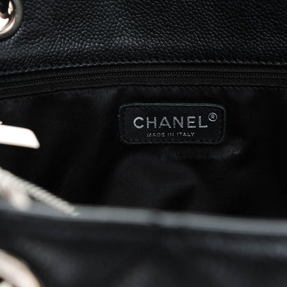 Chanel Caviar Quilted Grand Shopping Tote GST Black 6 of 7