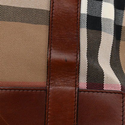 Burberry House Check Tote Dark Tan 22 of 31