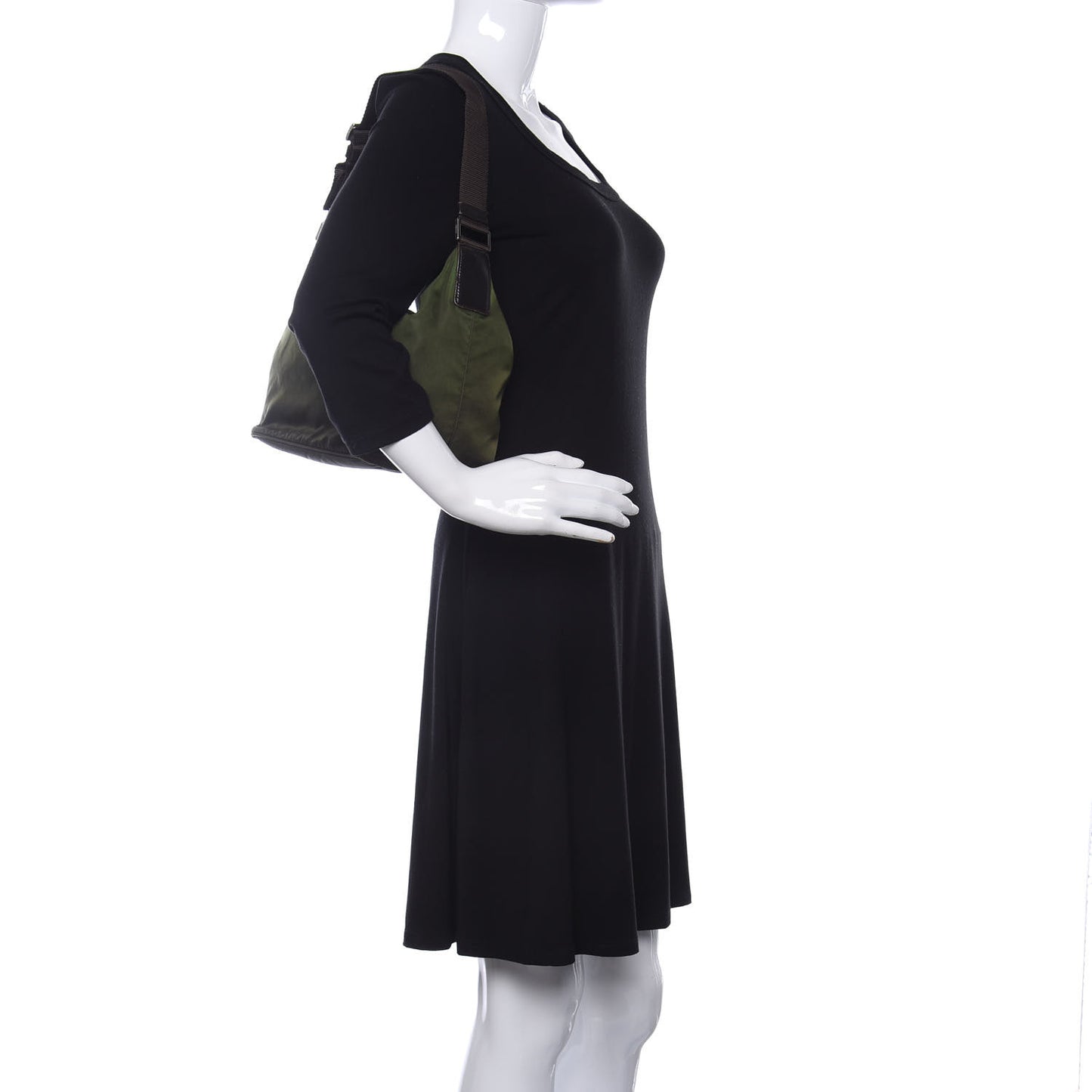 Tessuto Nylon Shoulder Bag Militare