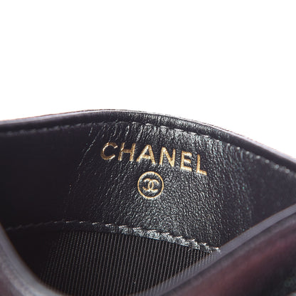 Chanel Iridescent Caviar Quilted Card Holder Black 6 of 12