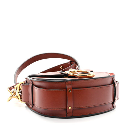 Chloe Calfskin Small Tess Bag Sepia Brown 4 of 11