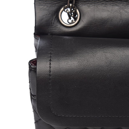 Chanel Aged Calfskin Quilted 2.55 Reissue 225 Flap Black 11 of 15