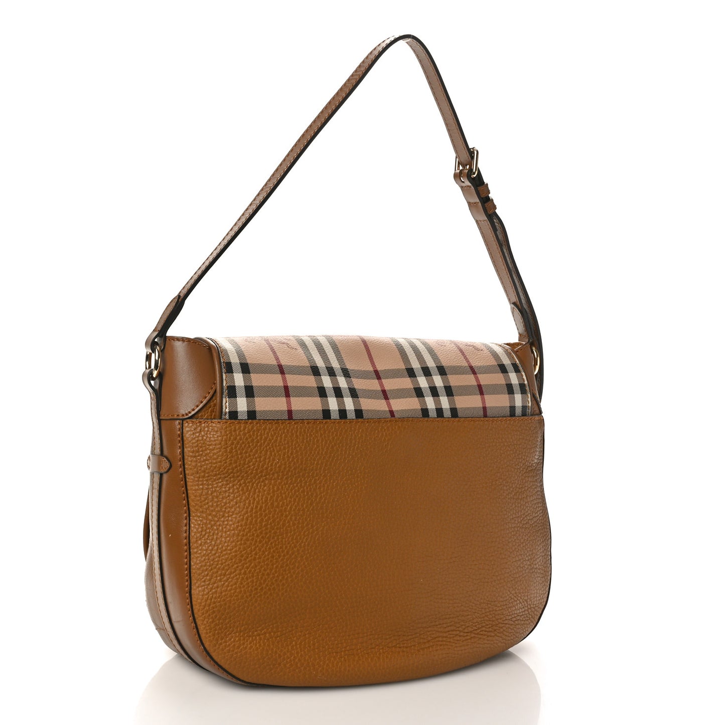 Haymarket Check Animal Print Medium Maydown Hobo Bag Camel