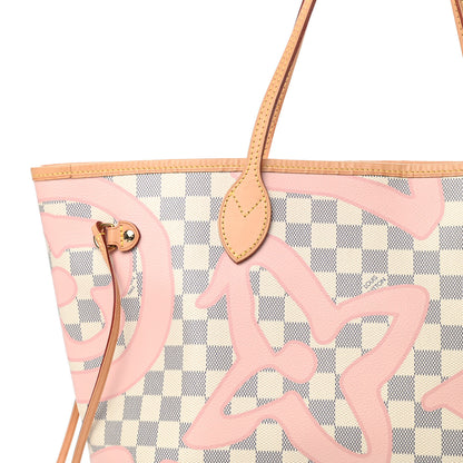 Louis Vuitton Damier Azur Tahitienne Neverfull MM 9 of 14