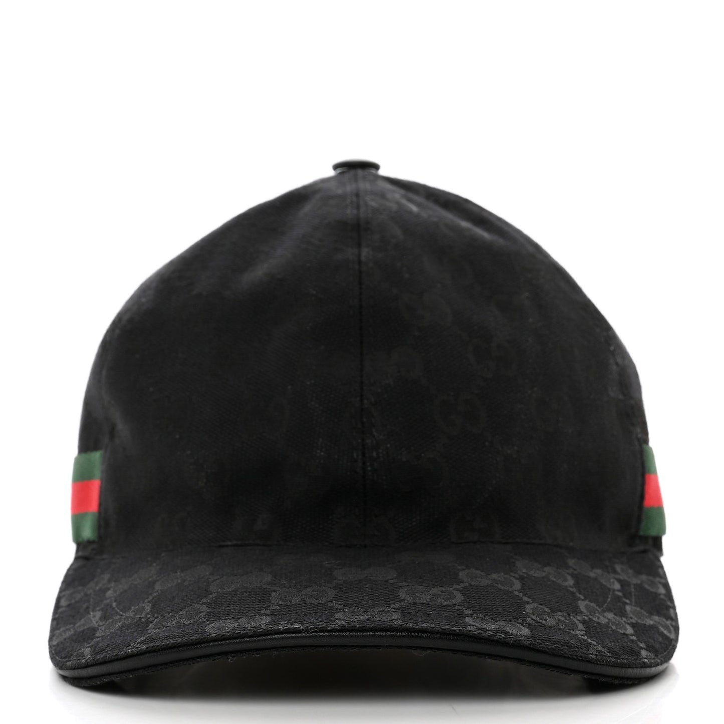 Monogram Web Baseball Hat XS Black