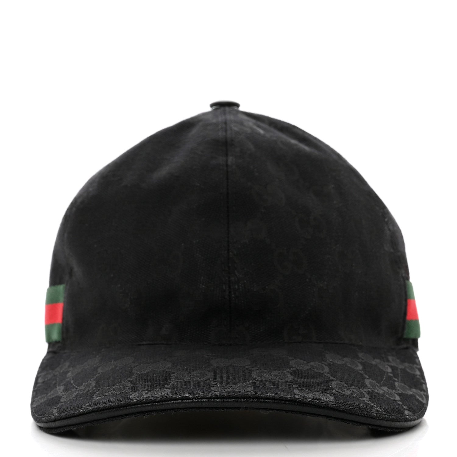 Gucci Monogram Web Baseball Hat XS Black 3 of 9
