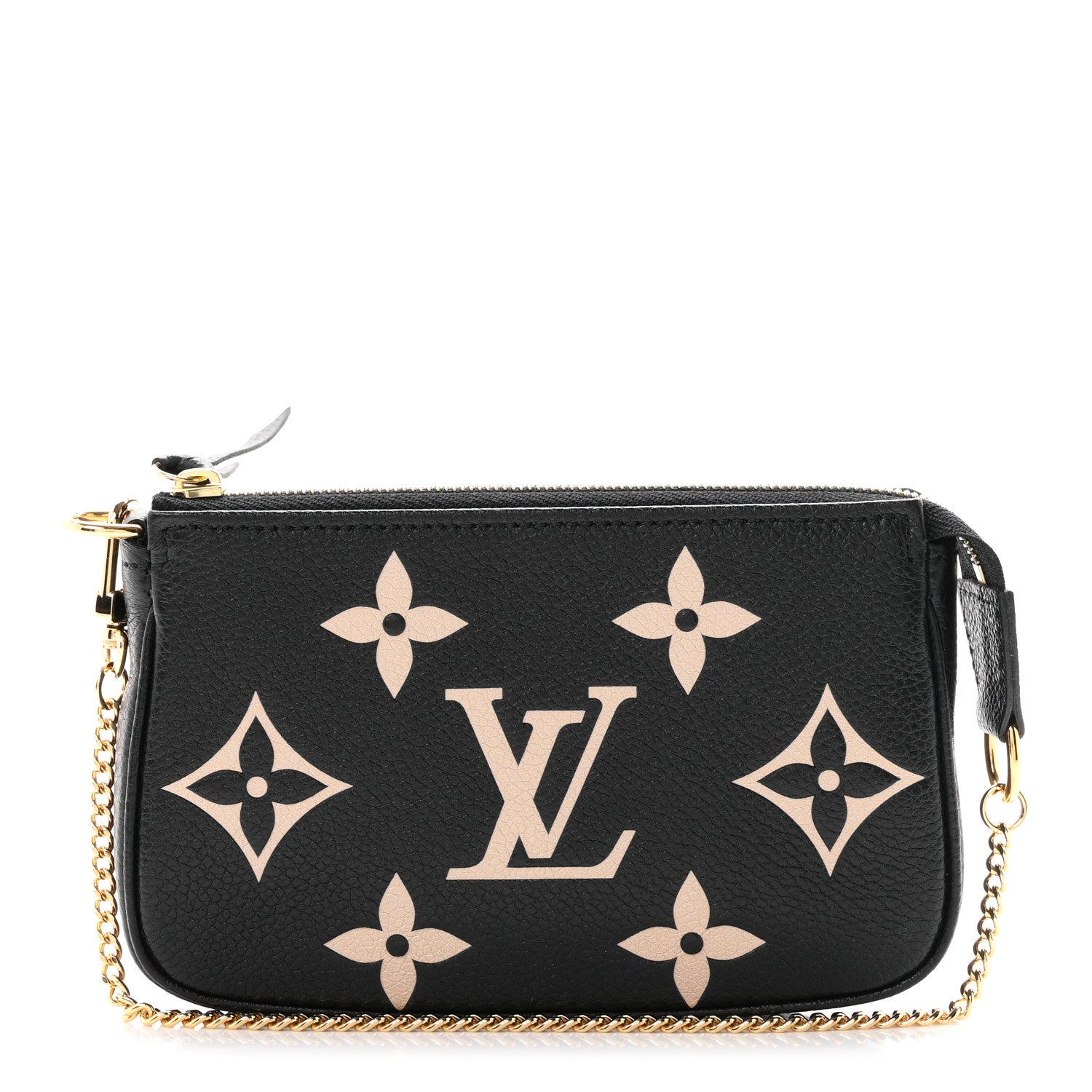 Louis Vuitton Empreinte Monogram Giant Mini Pochette Accessories Black 1 of 9