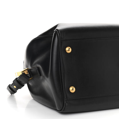 Saint Laurent Calfskin Classic Duffle 6 Black 9 of 10