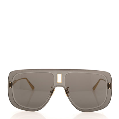 Christian Dior UltraDior Mask Sunglasses Gold Grey 2 of 8