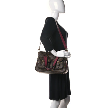 Louis Vuitton Monogram Manhattan NM Raisin 2 of 9