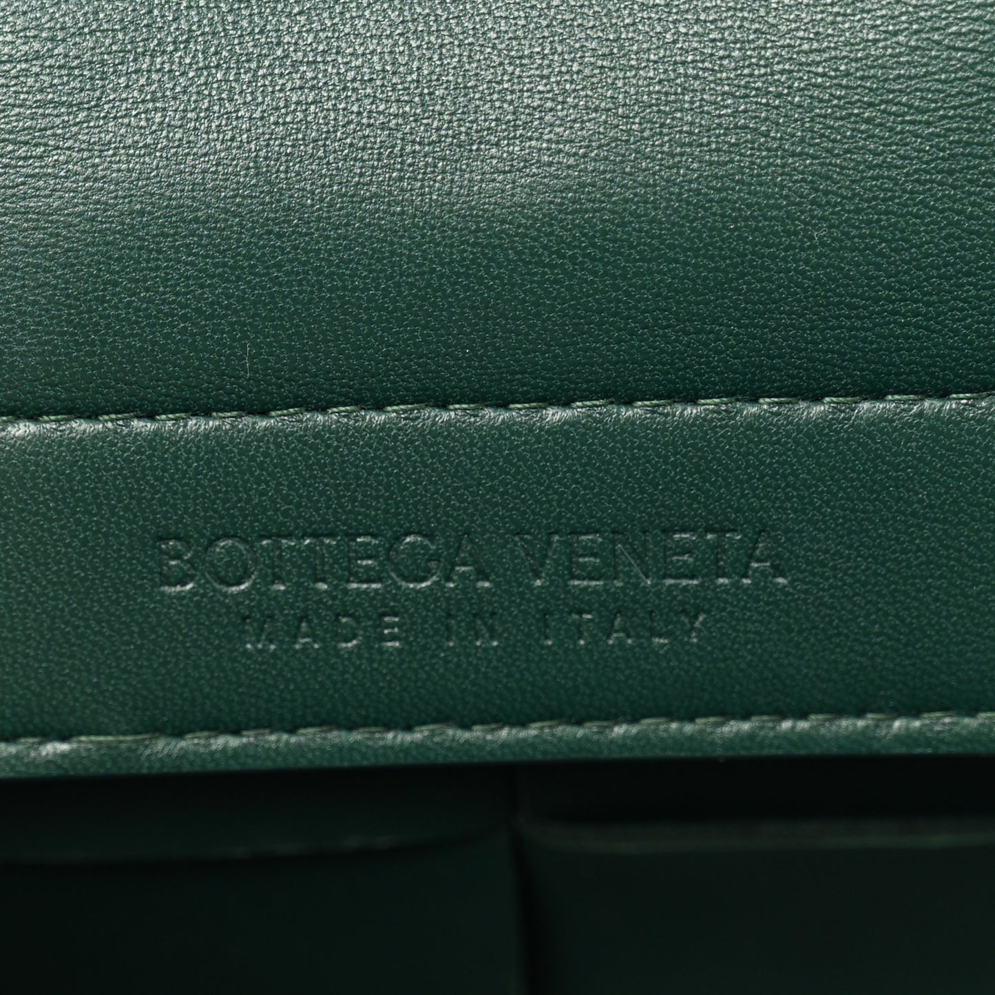 Nappa Maxi Intreccio Mini Arco East West Tote Emerald Green