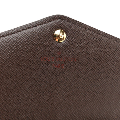 Louis Vuitton Damier Ebene Sarah Wallet NM 6 of 8