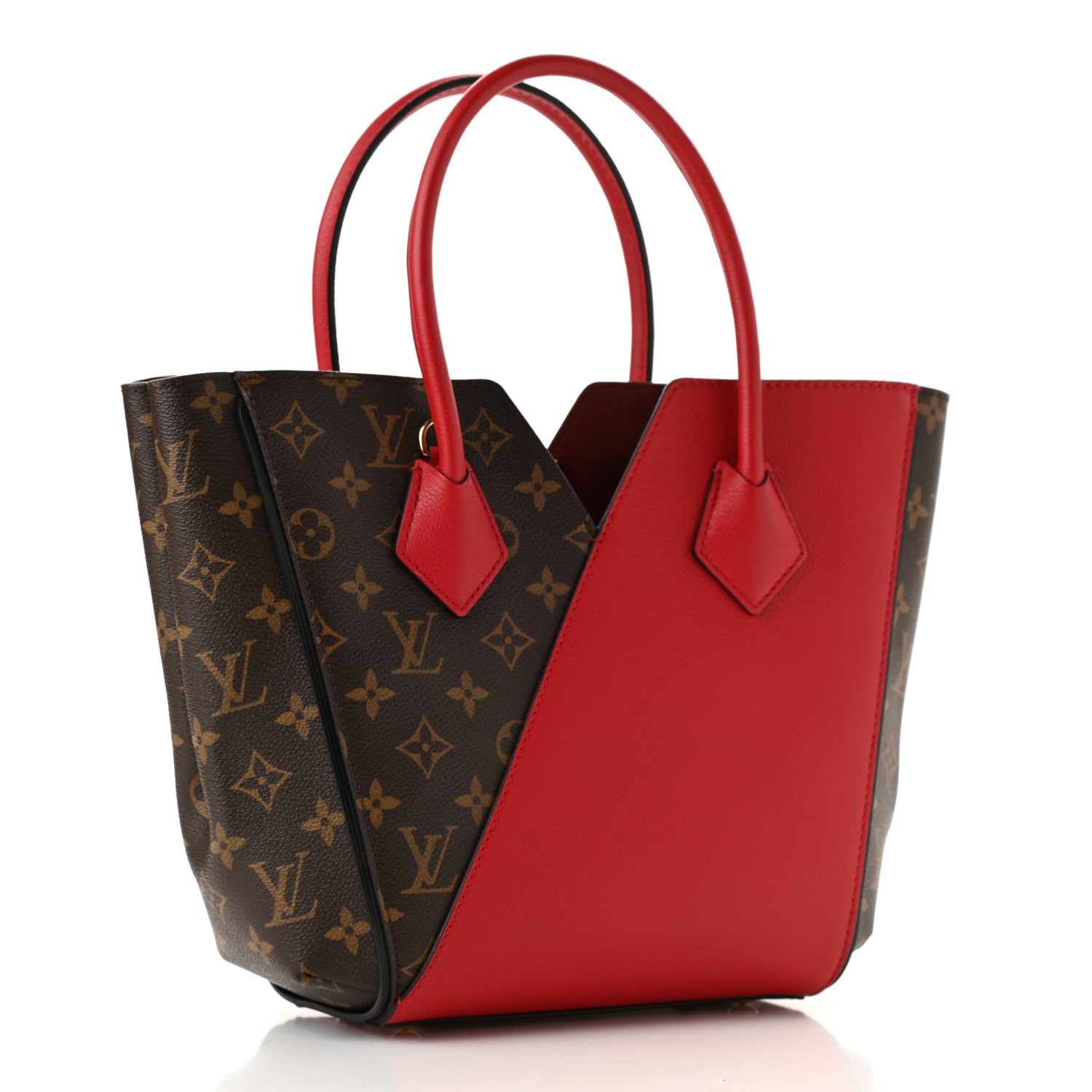 Louis Vuitton Calfskin Monogram Kimono Tote PM Cherry 3 of 11