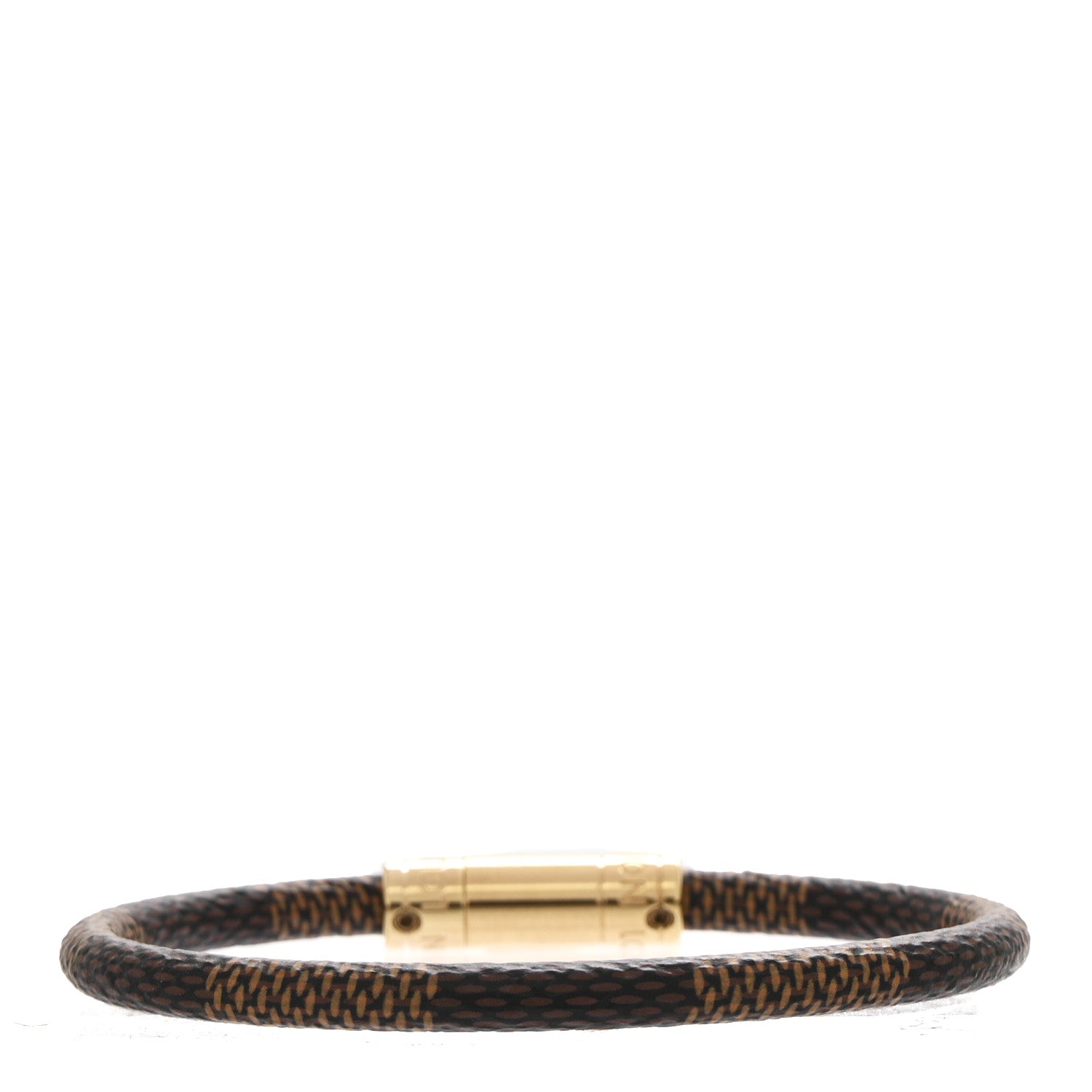 Louis Vuitton Damier Ebene Keep It Bracelet 3 of 4
