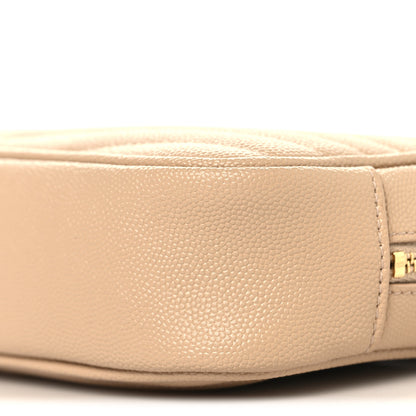 Saint Laurent Grain De Poudre Matelasse Monogram Mini Lou Camera Bag New Powder 10 of 10