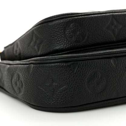 Louis Vuitton Empreinte Monogram Giant Multi Pochette Accessories Black 9 of 10