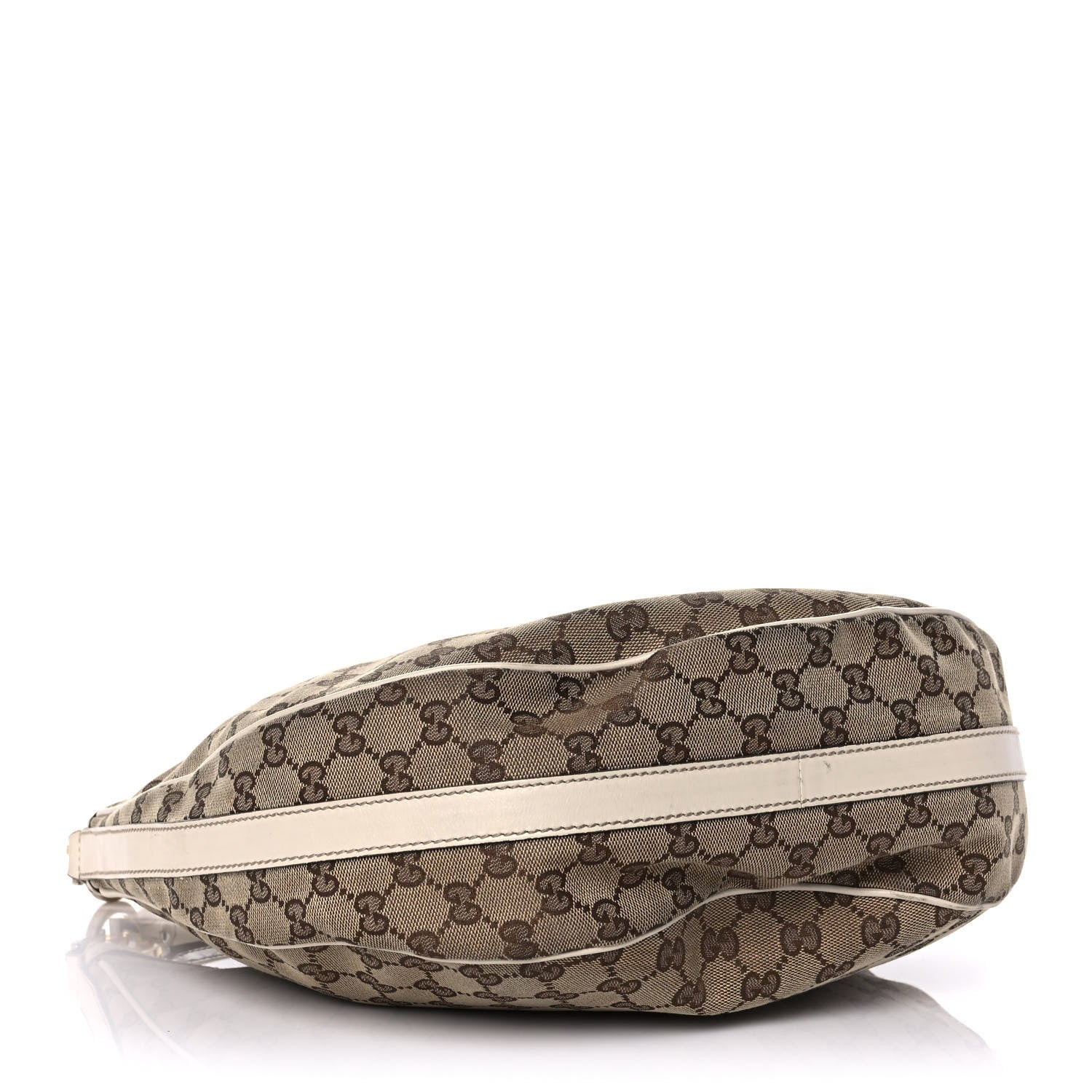 Gucci Monogram Medium GG Twins Hobo Ivory 3 of 12