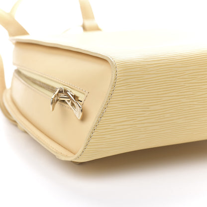 Louis Vuitton Epi Mabillon Backpack Vanilla 6 of 10