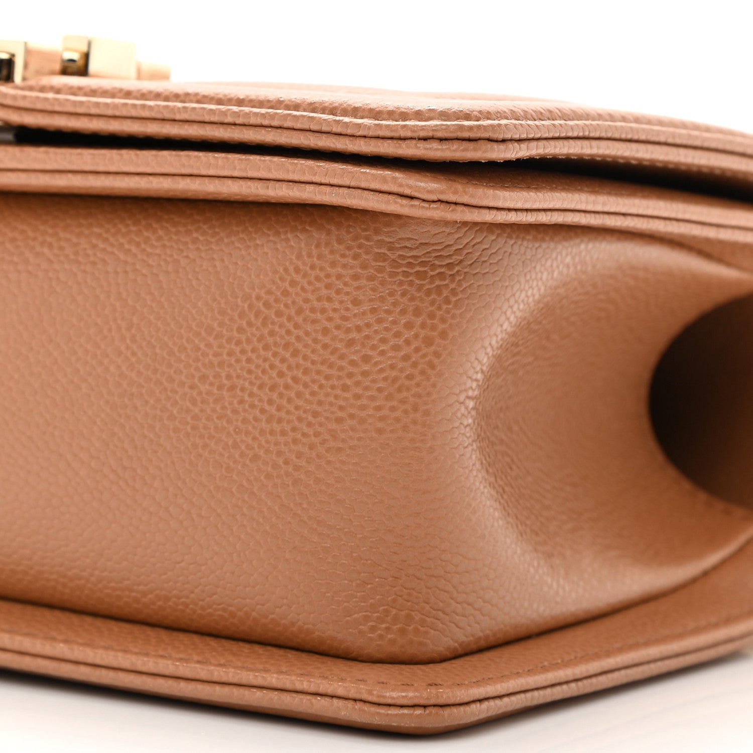 Chanel Caviar Quilted Small Boy Flap Brown 10 of 11