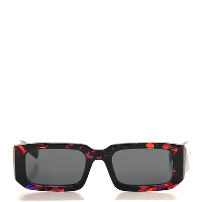 Prada Acetate Symbole Sunglasses SPR 06Y Purple Multicolor 2 of 7