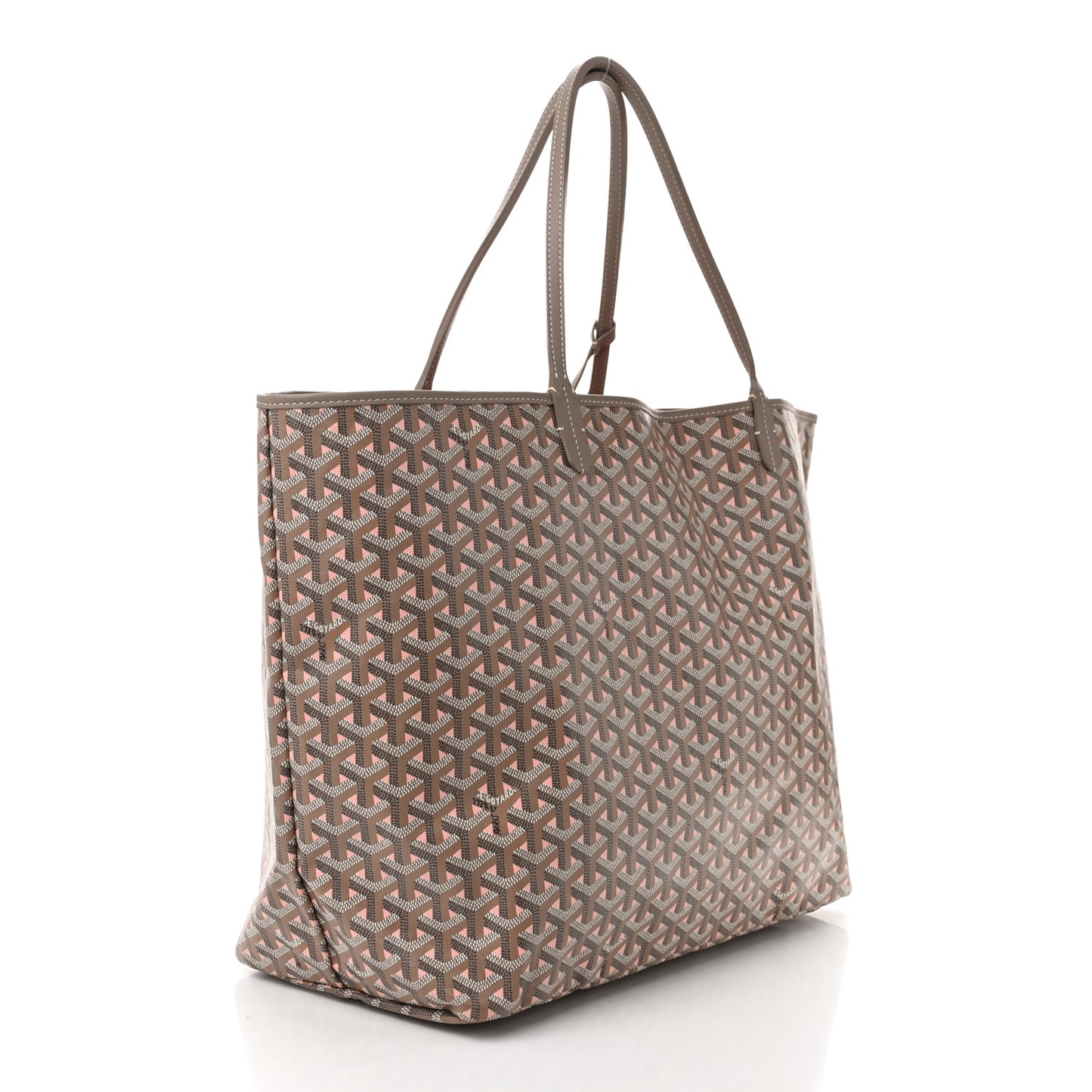 Goyardine Saint Louis Claire Voie GM Grege Powder Pink