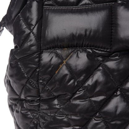 Chanel Nylon Coco Cocoon Bowler Black 10 of 13