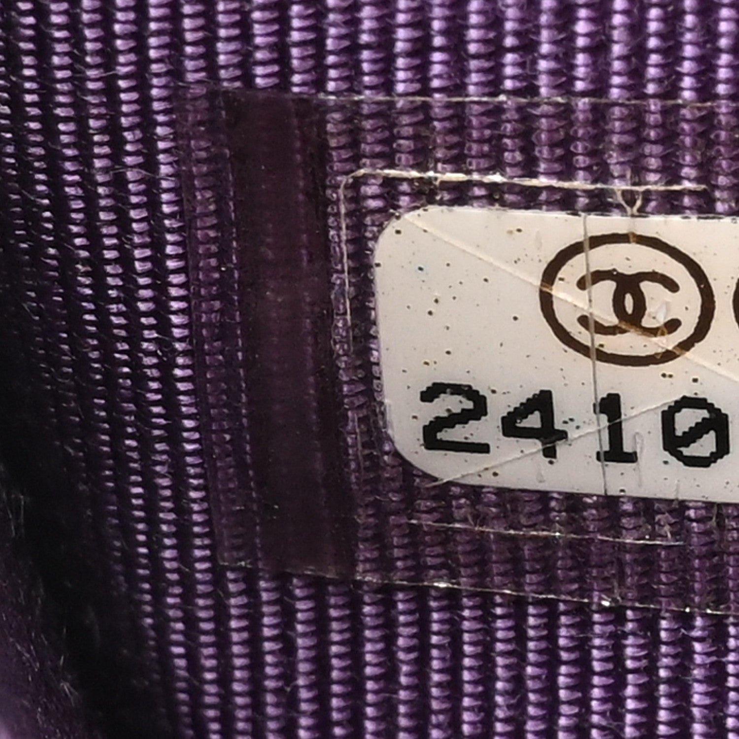 Chanel Iridescent Lambskin Quilted Large Gusset Flap Wallet Purple 7 of 16
